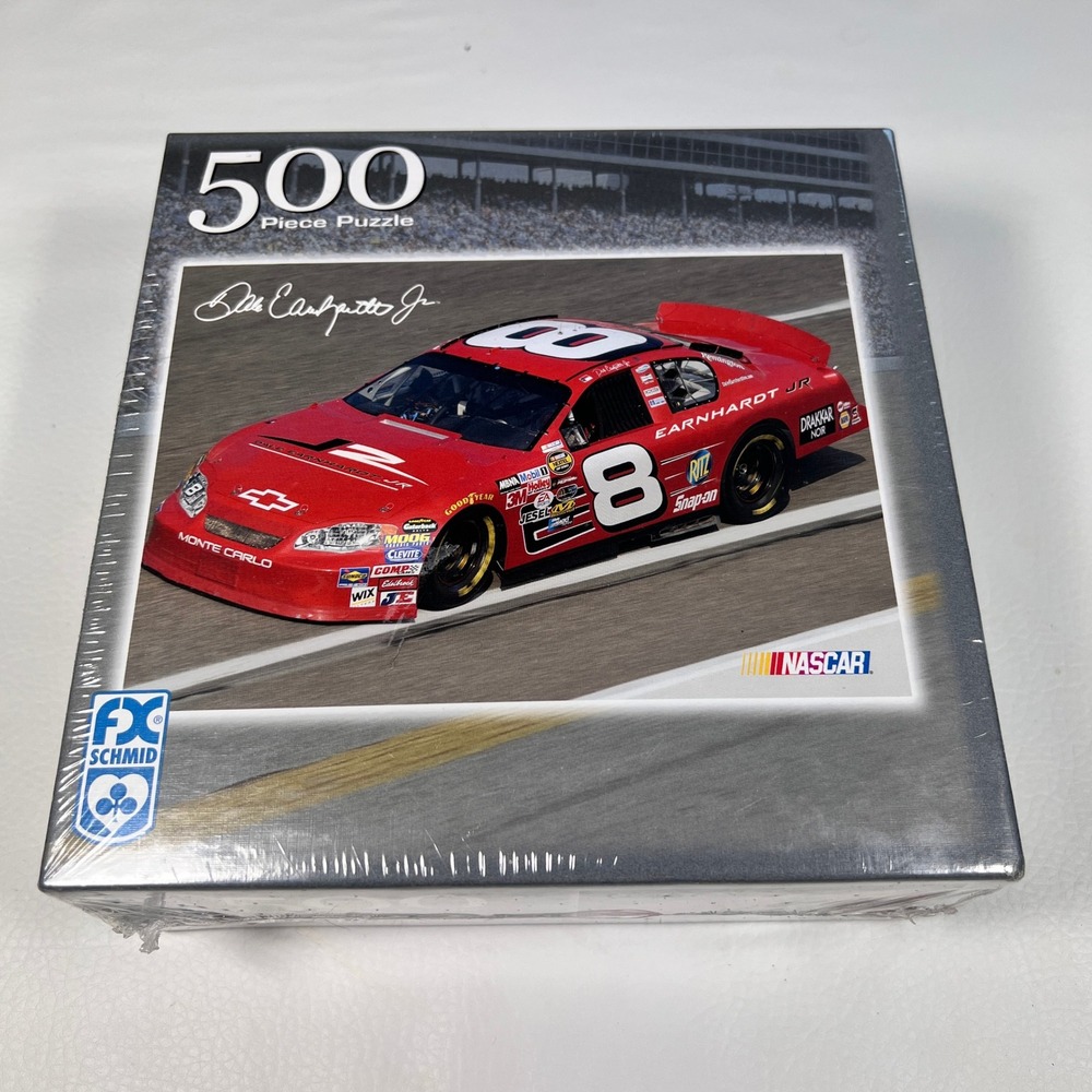 FX Schmid Nascar 500 Piece Puzzle Dale Earnhardt Jr #8 Monte Carlo Racing New